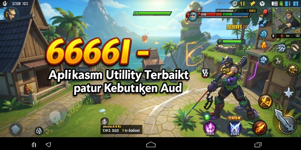 Tampilan antarmuka utama aplikasi Utility 666I yang intuitif.