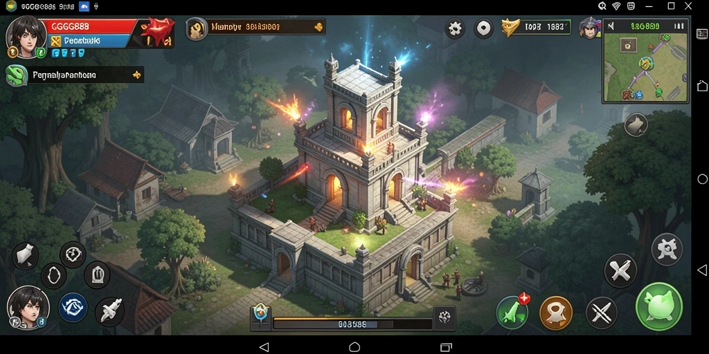 Gameplay Tower Defense GGG888 yang menegangkan dan strategis.