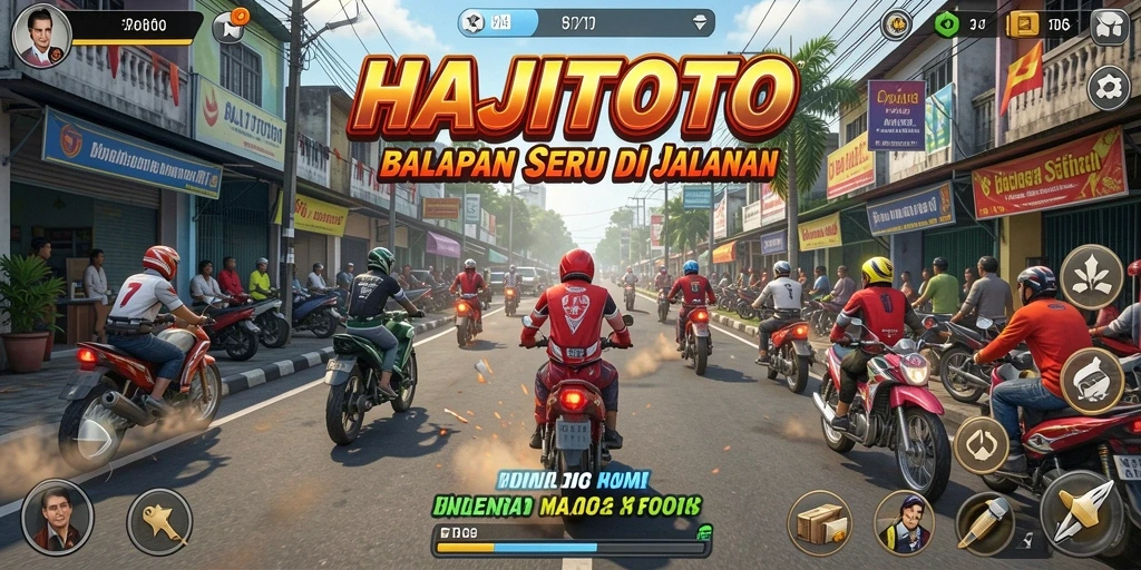 Tampilan gameplay HAJITOTO yang mendebarkan dan penuh aksi.