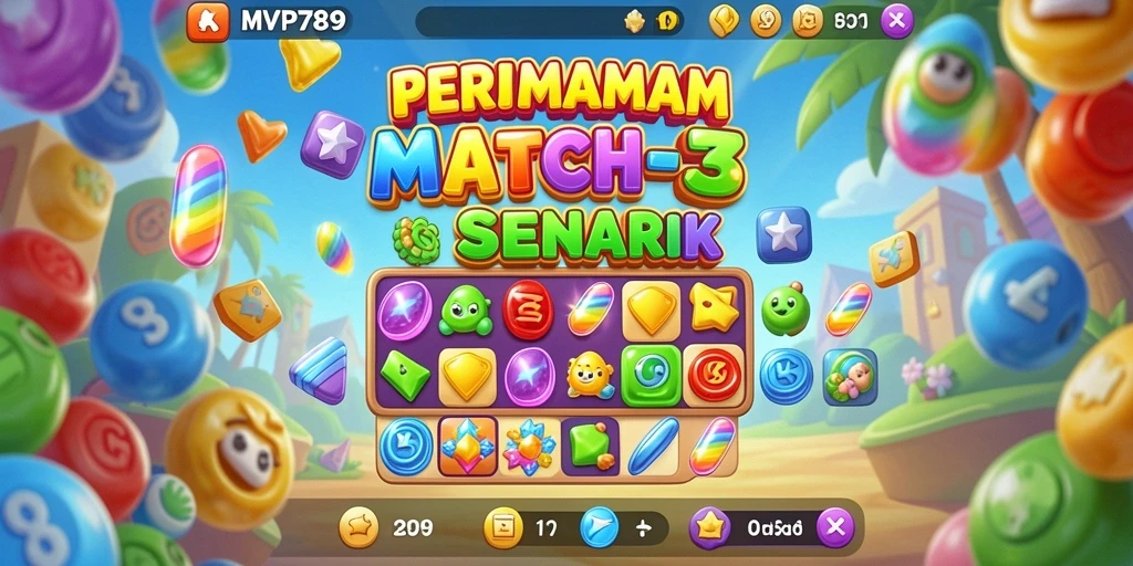 Tangkapan layar menampilkan gameplay seru dan menantang dari MVP789.